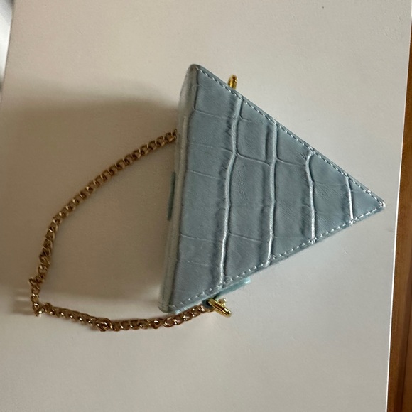 Blue triangle JW Pei mini bag - Picture 3 of 3